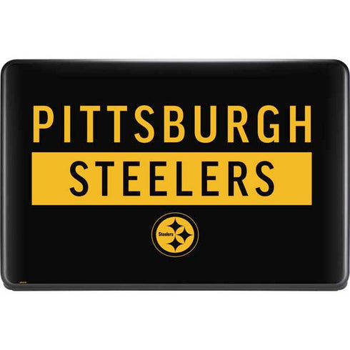 NFL Pittsburgh Steelers Black Performance Series Google Pixelbook Go Skin
